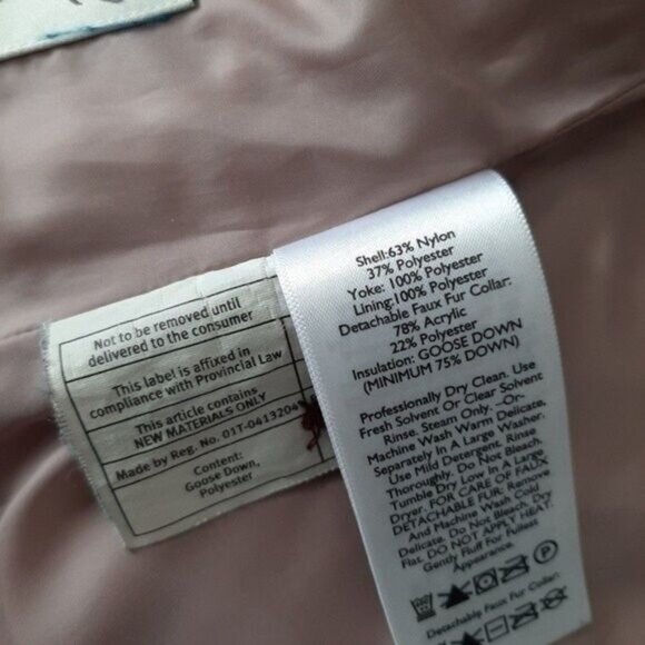 EDDIE BAUER Yukon 550 Quilted Goose Down Vest Tan Brown Sz M - Picture 9 of 11